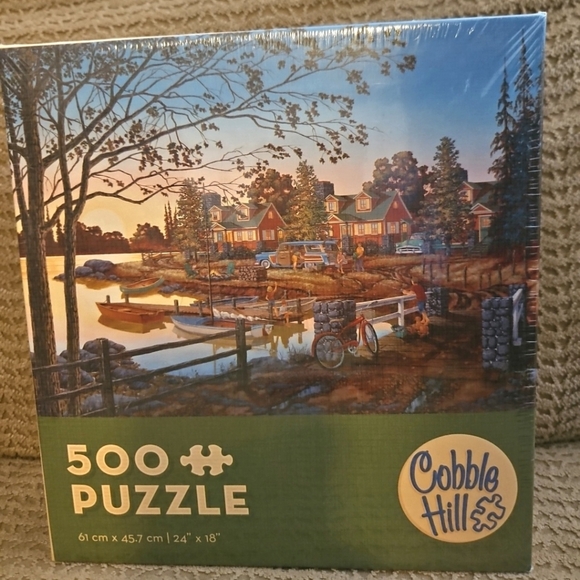 Cobble Hill 500 Piece Puzzle "Away From It All" - Picture 1 of 4